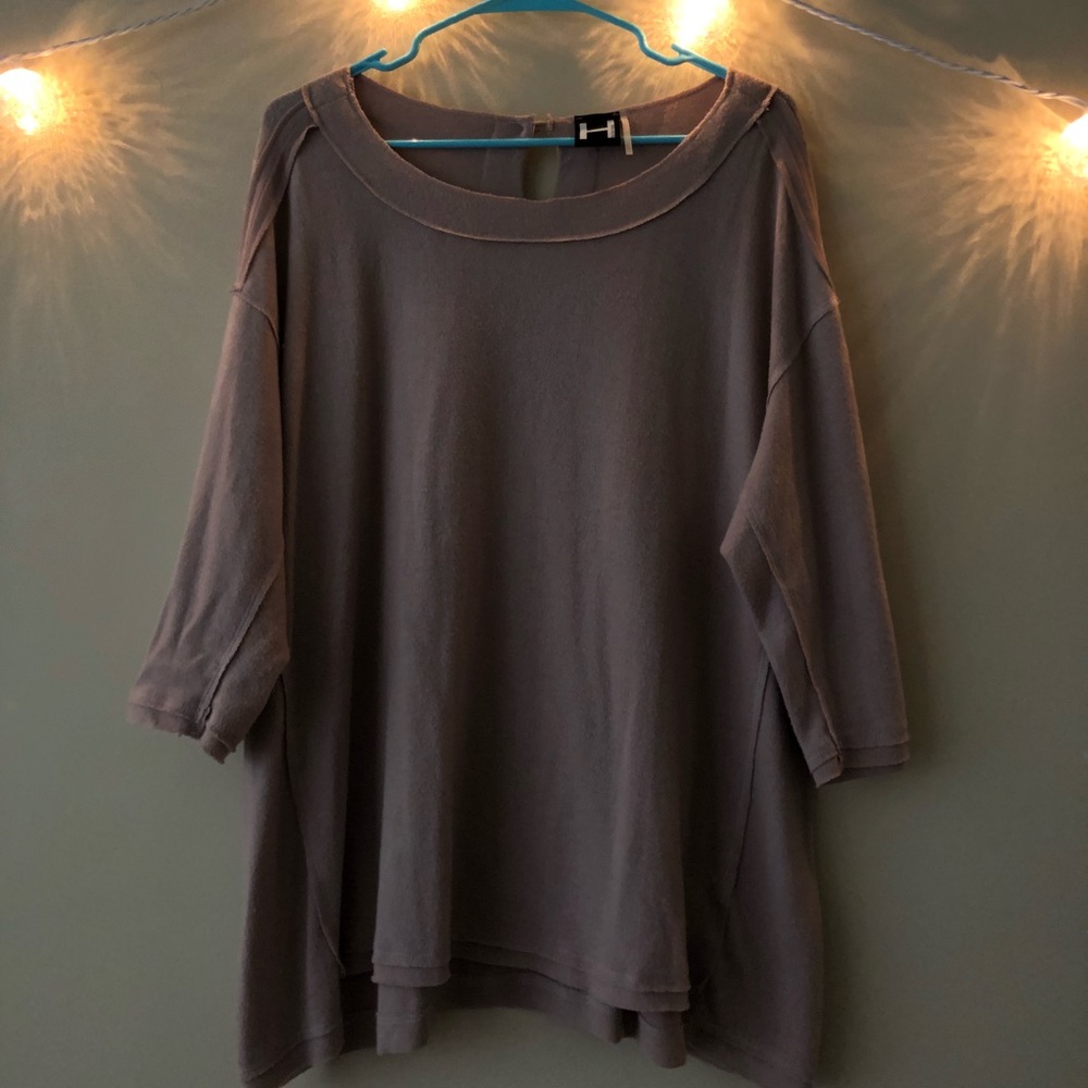 DARK ROSE SWEATER TOP